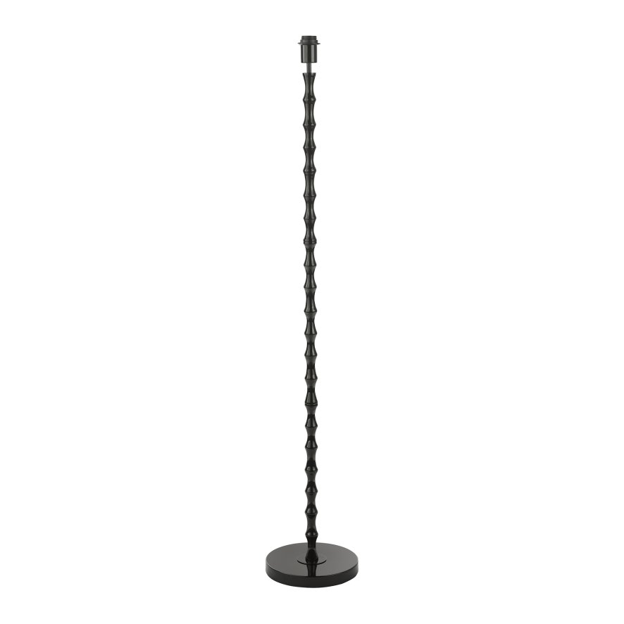 Dar Lighting Dar - Siyanda Floor Lamp Satin Black Base Only
