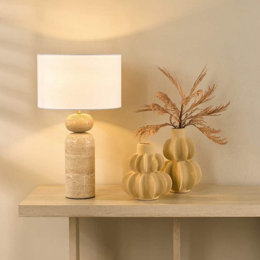 Dar Lighting Dar - Soyala Table Lamp Brown Base Only