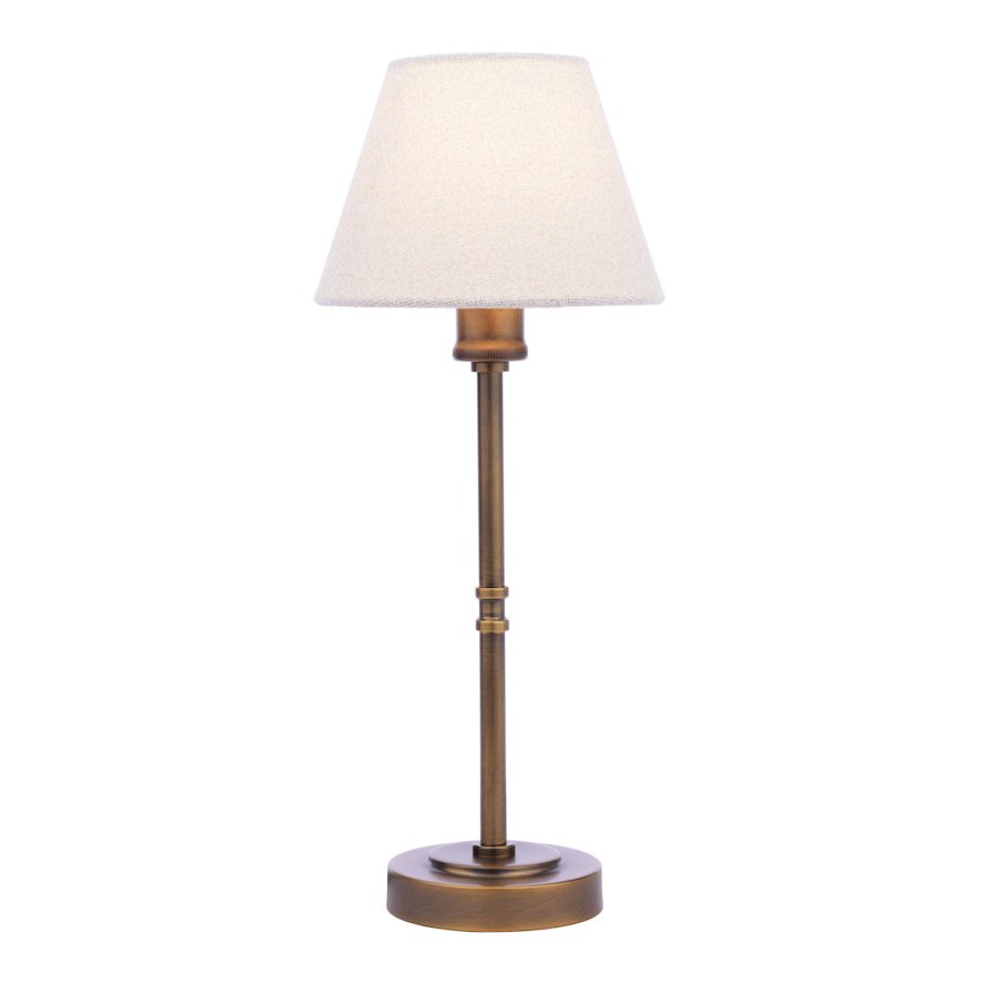 Dar Lighting Laura Ashley - Denston Table Lamp (Antique Bronze)