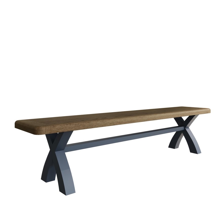 Kettle Interiors Glamorgan - Cross Leg Dining Bench