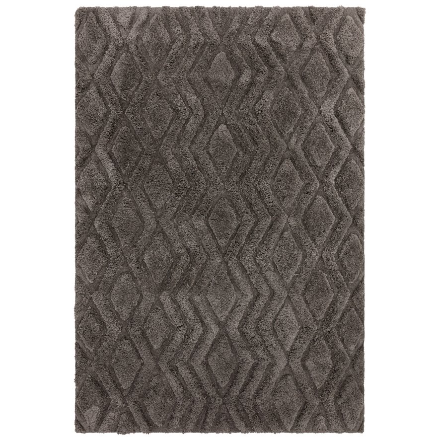 Asiatic Carpets Ltd Harrison - Charcoal Shaggy Rug