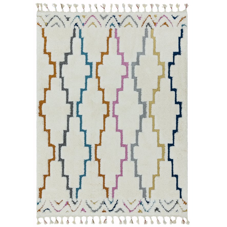 Asiatic Carpets Ltd Ariana - Trellis Shaggy Rug