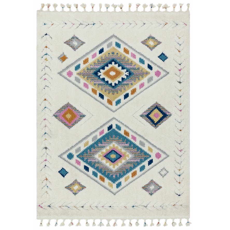 Asiatic Carpets Ltd Ariana - Rhombus Shaggy Rug