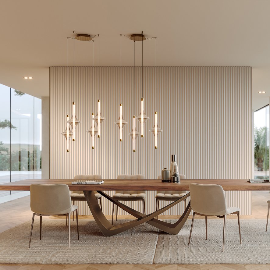 Bontempi Bontempi Bach - Dining Table (Rectangle Shape)