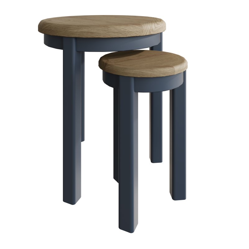 Kettle Interiors Glamorgan - Round Nest of Tables