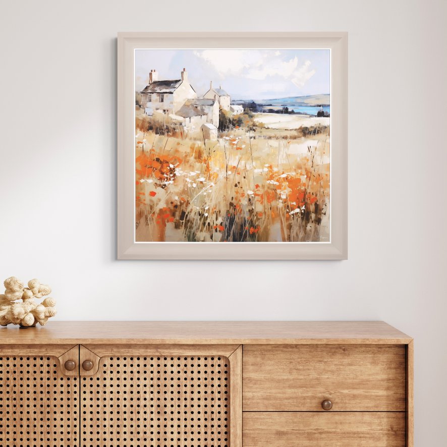 Gallery Direct Meadow Retreat - Framed Canvas