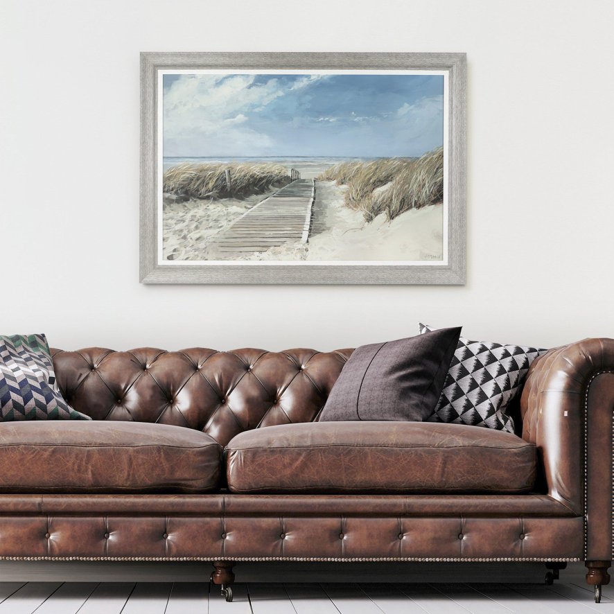 Gallery Direct View To Sea - Framed Canvas