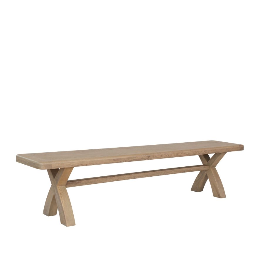 Kettle Interiors Newport - Cross Leg Dining Bench