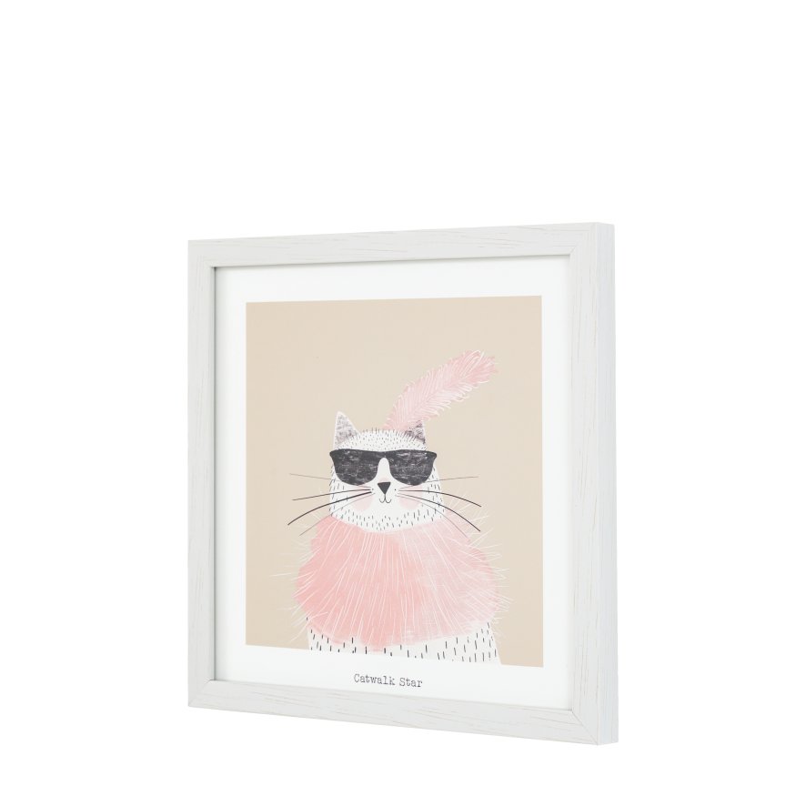 Gallery Direct Catwalk Star - Framed Art