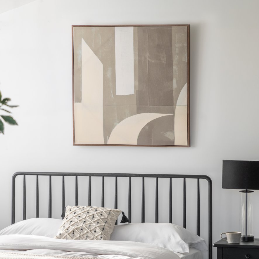 Gallery Direct Concreta Abstract - Framed Canvas