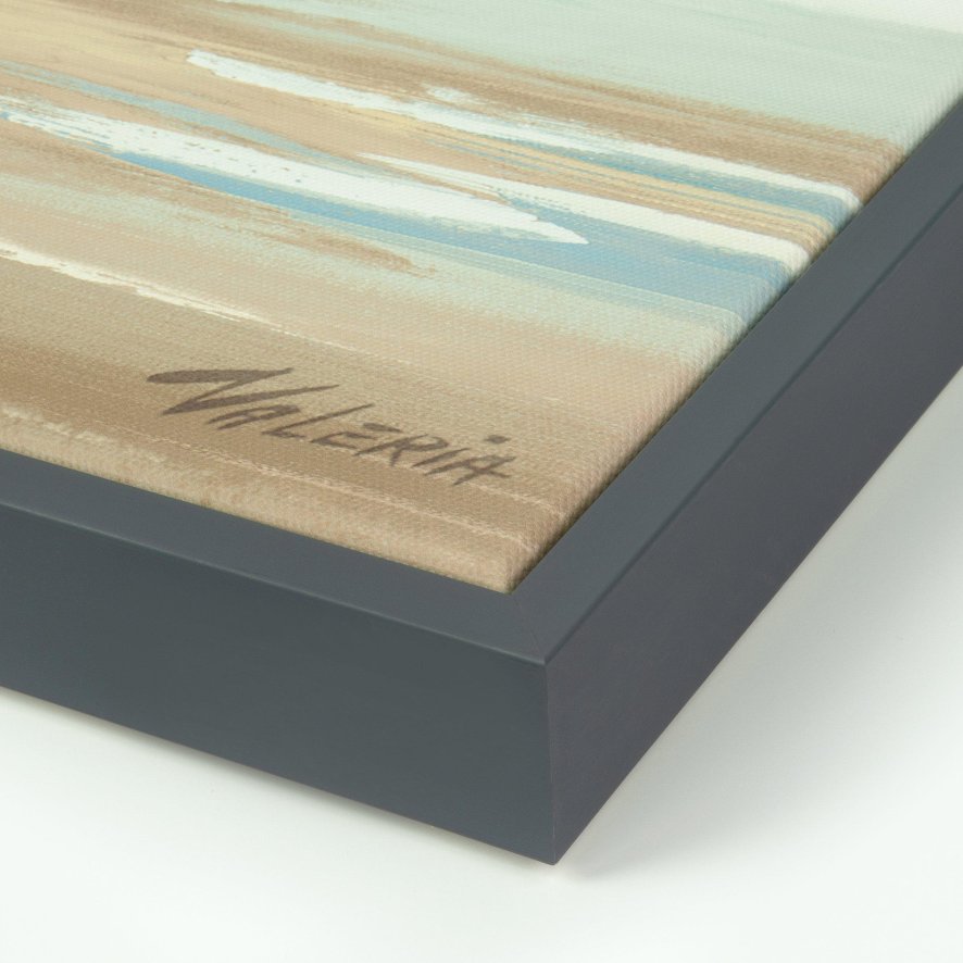 Gallery Direct Along the Coastline - Framed Canvas