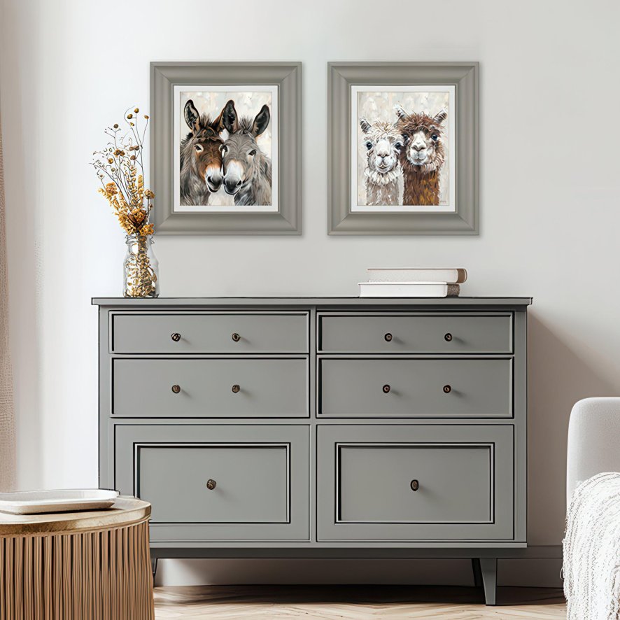 Gallery Direct Eey & Ore & Abe & Lincoln S/2 Canvas - Wall Art