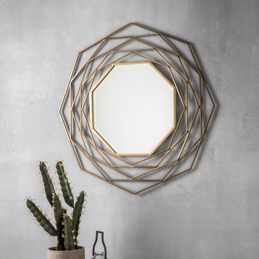 Gallery Direct Estella - Mirror Gold