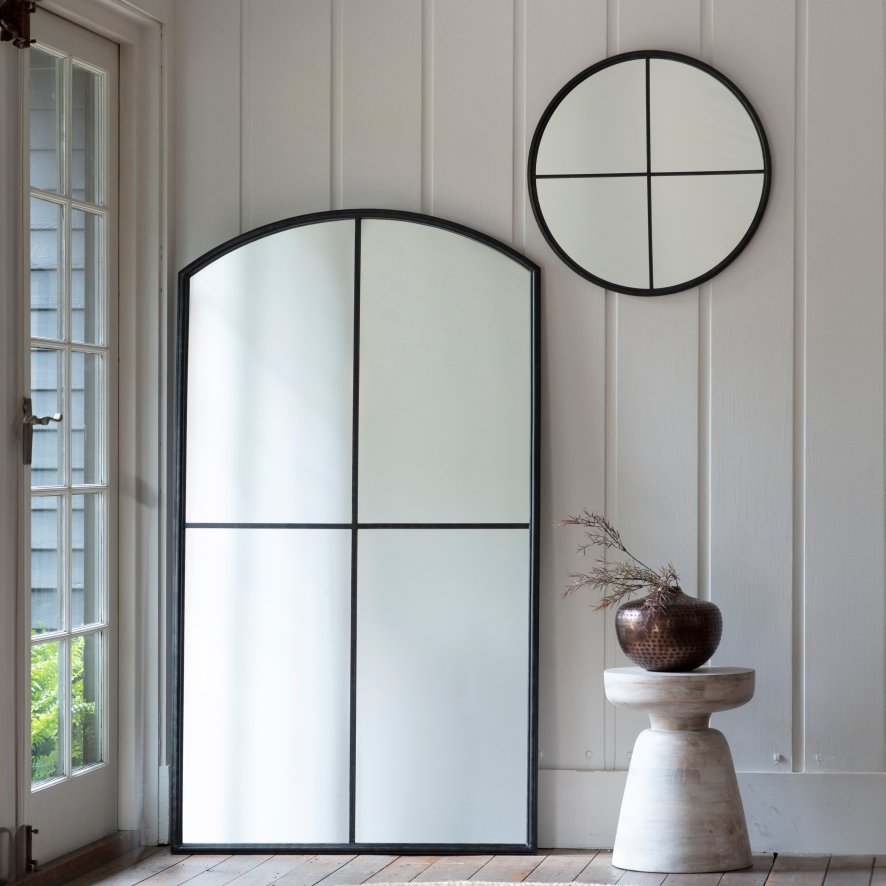 Gallery Direct Frida - Large Mirror Black