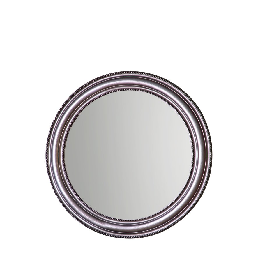 Gallery Direct Guston - Round Mirror Pewter
