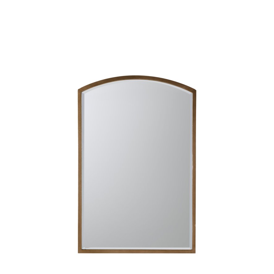 Gallery Direct Higgins - Arch Mirror Antique Gold Small