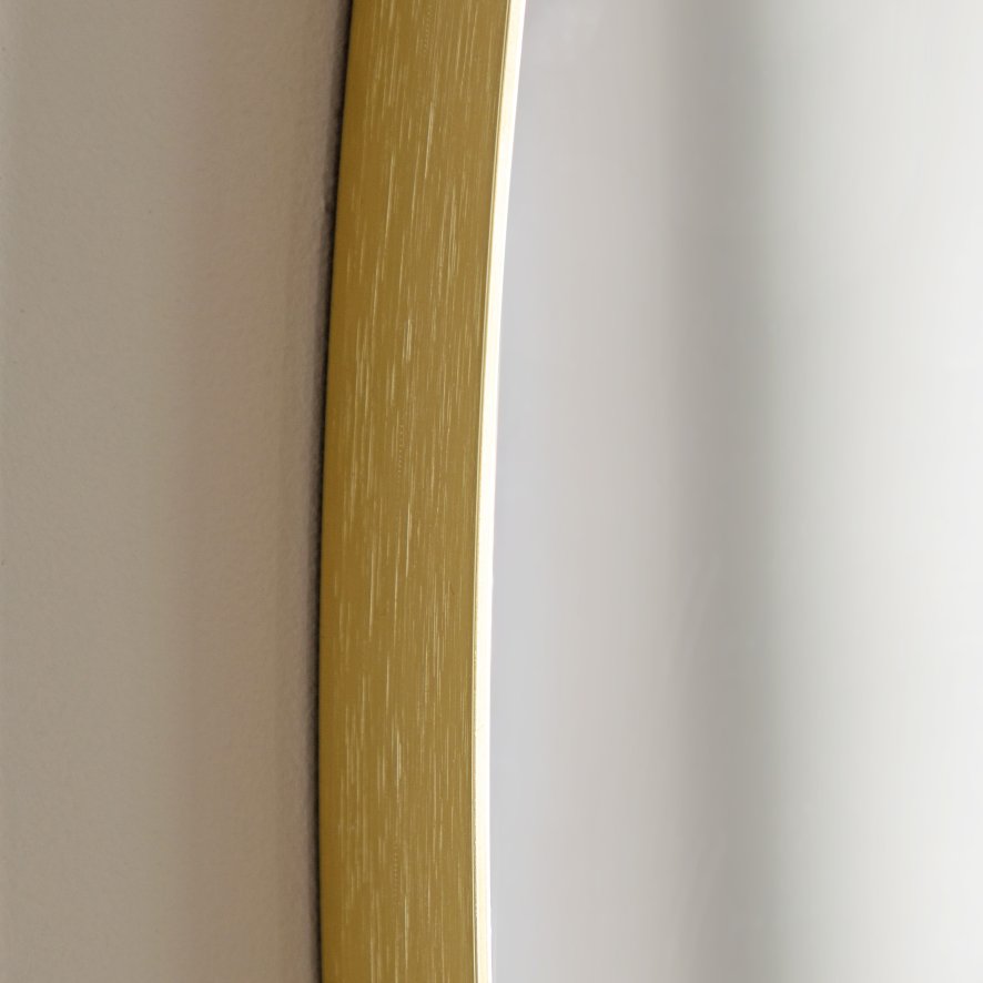 Gallery Direct Holworth - Pebble Mirror Gold