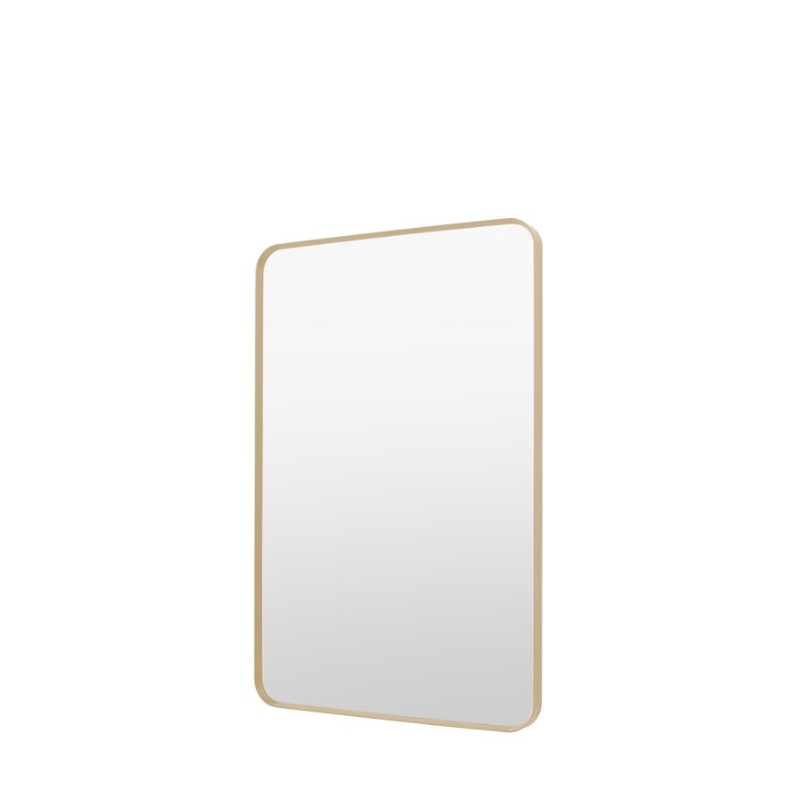 Gallery Direct Holworth - Rectangle Mirror Gold