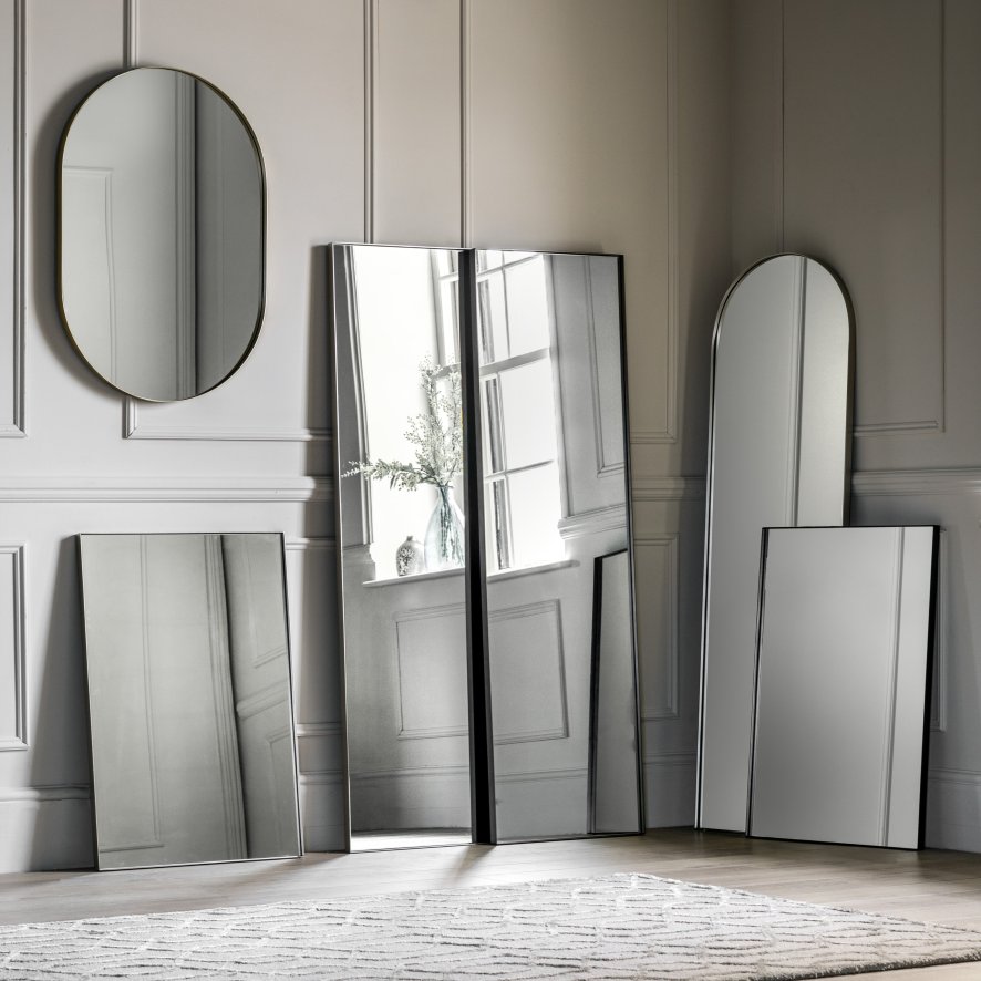 Gallery Direct Hurston - Arch Mirror Champagne
