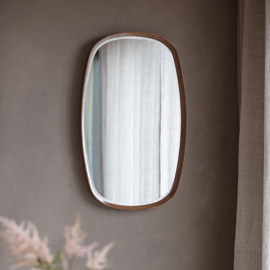 Gallery Direct Keaton - Mirror Walnut