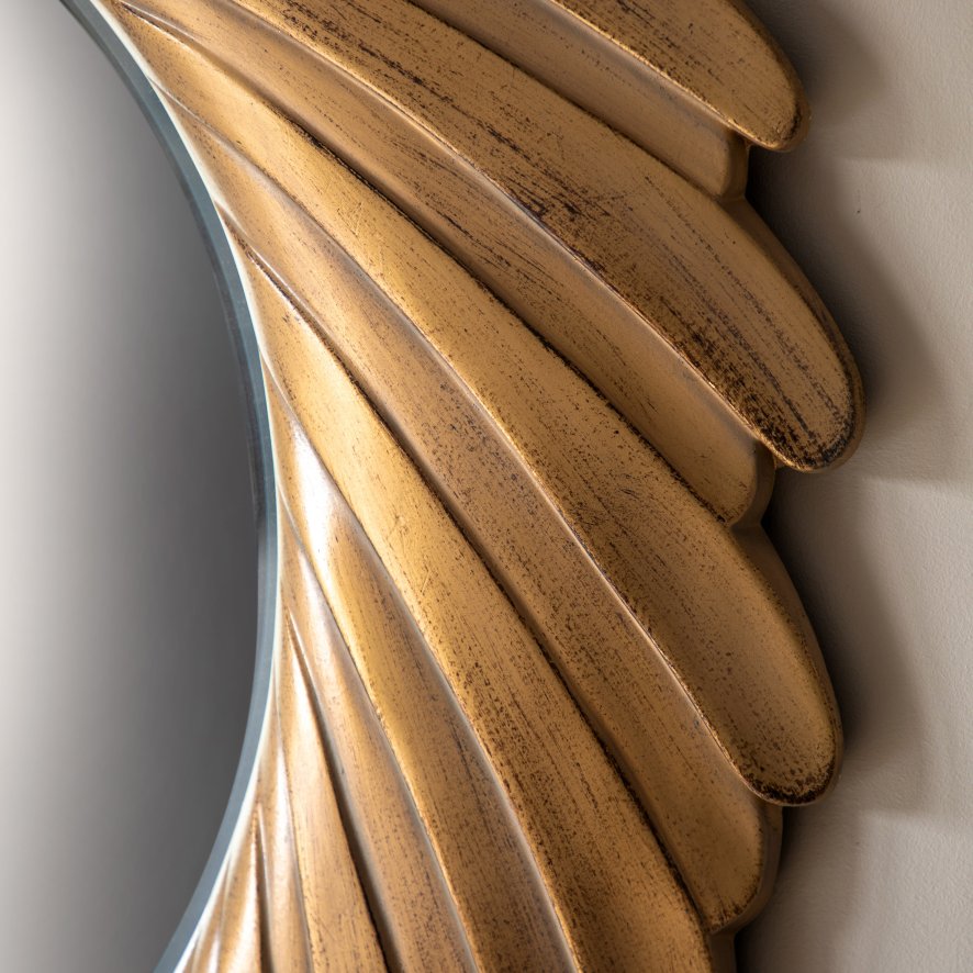 Gallery Direct Lowry - Mirror Gold Verdigree