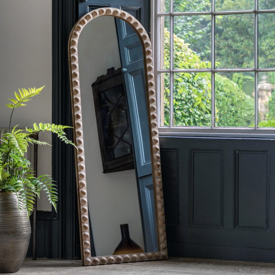 Gallery Direct Millbrook - Arch Leaner Mirror