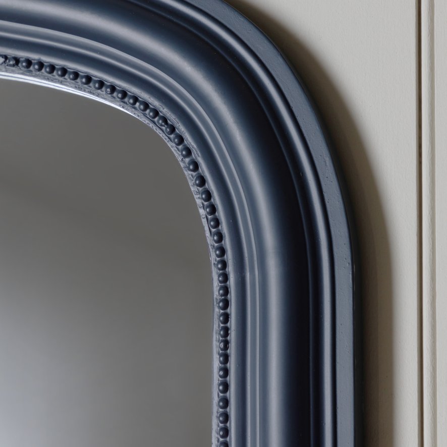 Gallery Direct Sherwood - Overmantle Mirror Lead
