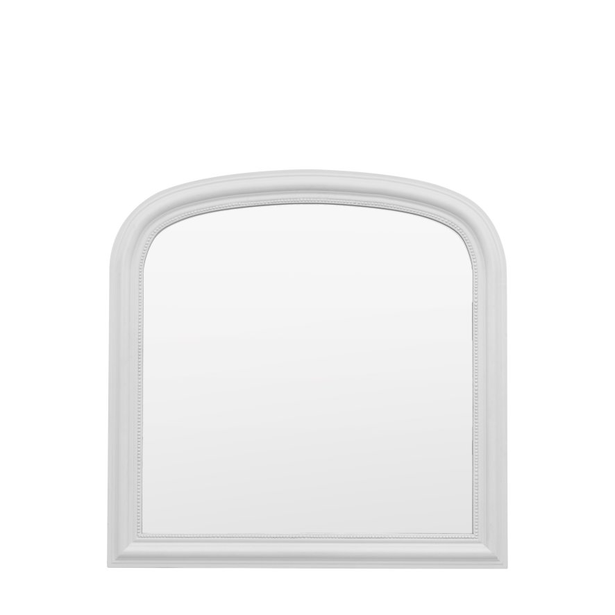 Gallery Direct Sherwood - Overmantle Mirror Stone