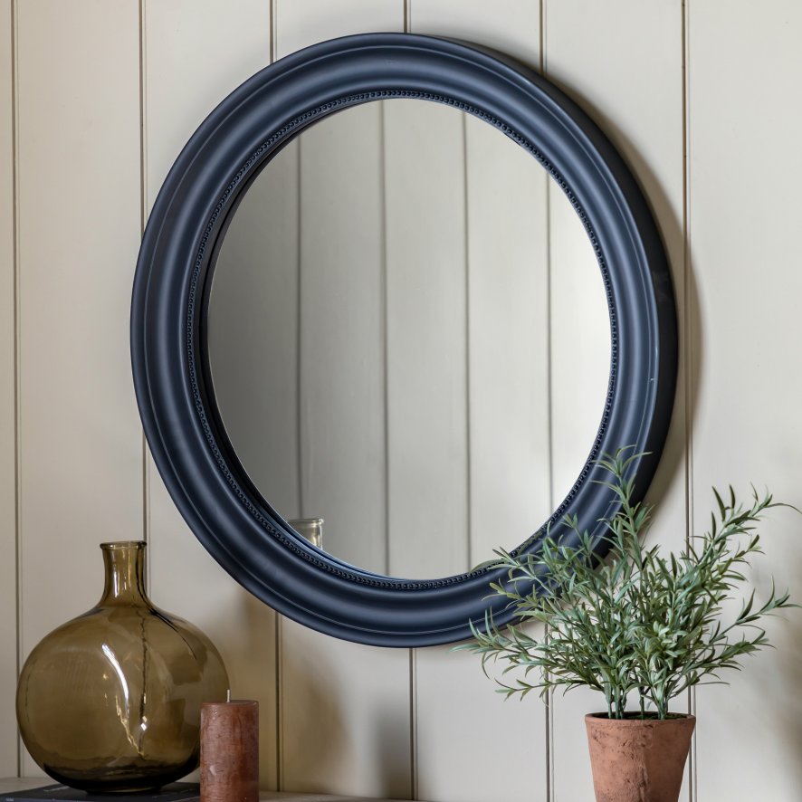 Gallery Direct Sherwood - Round Mirror Lead