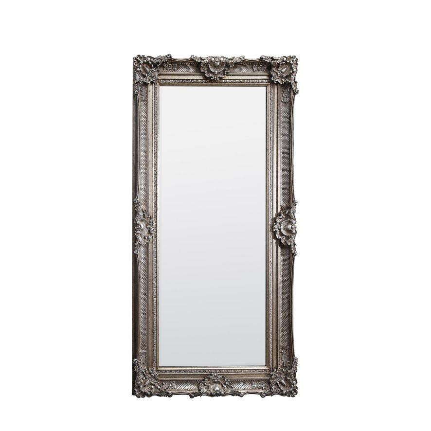 Gallery Direct Stretton - Leaner Mirror Silver