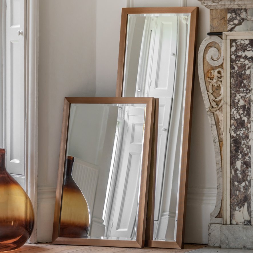 Gallery Direct Wallace - Leaner Mirror Bronze