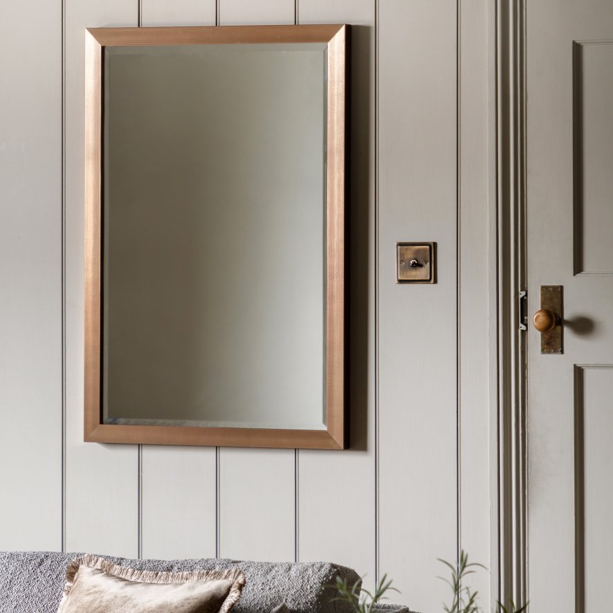 Gallery Direct Wallace - Rectangle Mirror Bronze