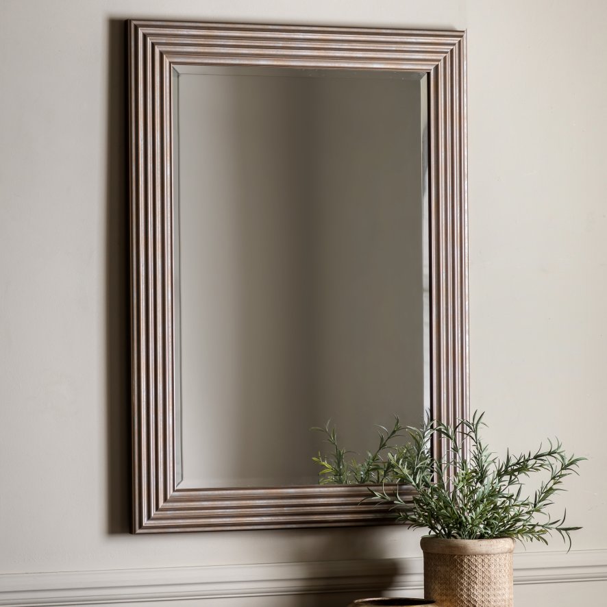 Gallery Direct Whitechapel - Rectangle Mirror Gold