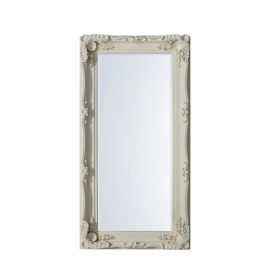 Carved - Louis Leaner Mirror Cream