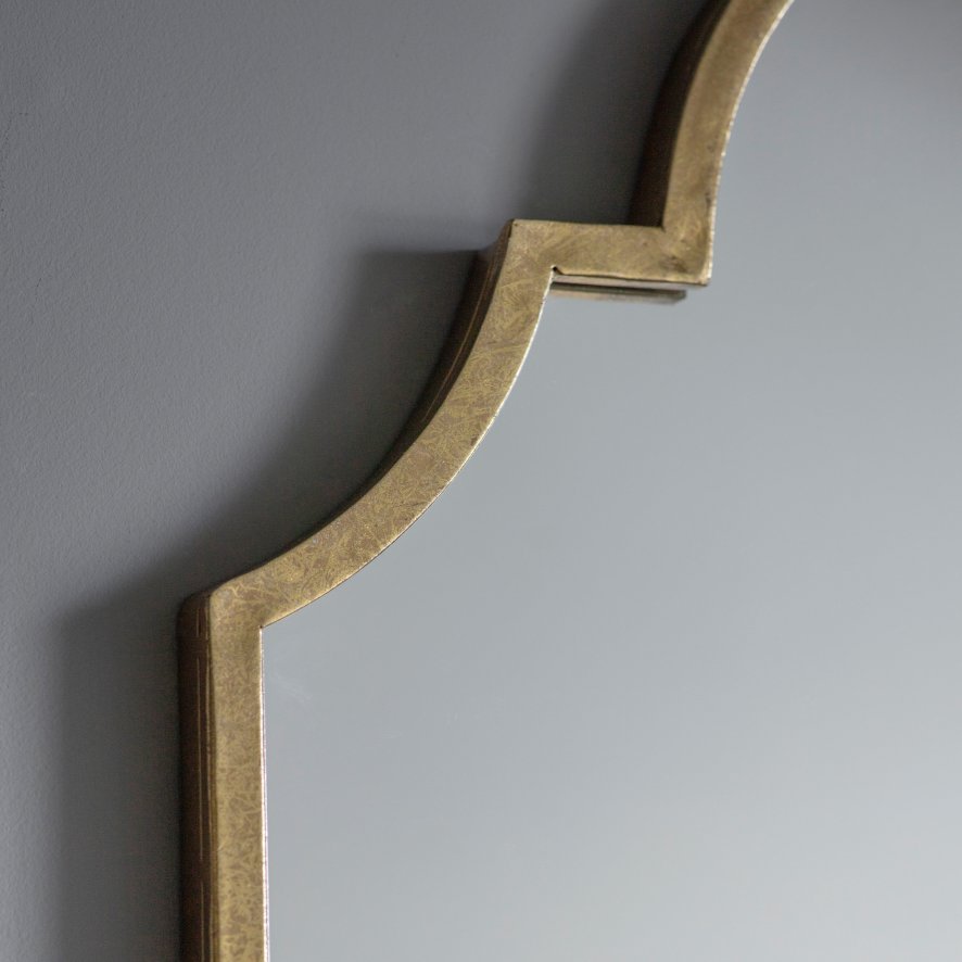 Gallery Direct Certosa - Mirror Gold