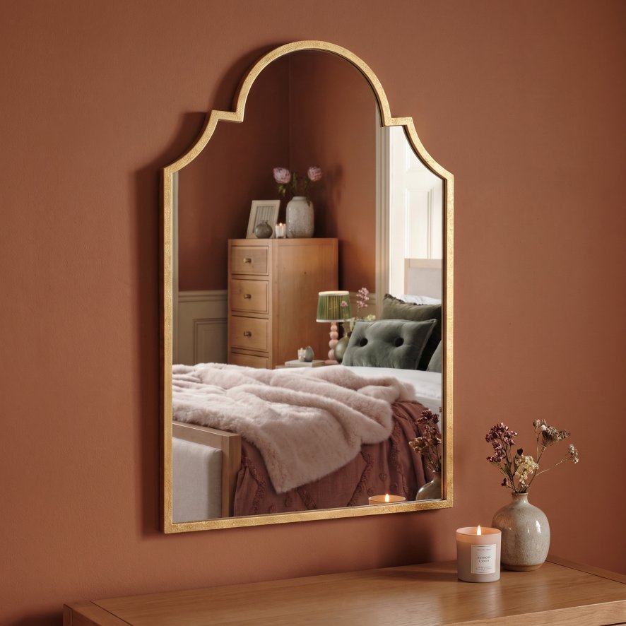 Gallery Direct Certosa - Mirror Gold