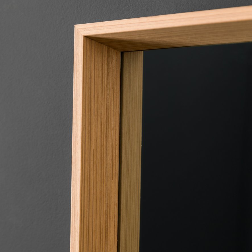 Gallery Direct Comet - Mirror Long Oak