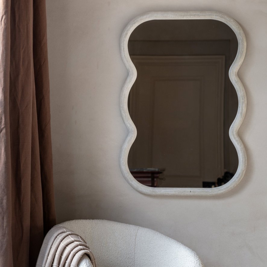 Como - Curved Rectangle Mirror