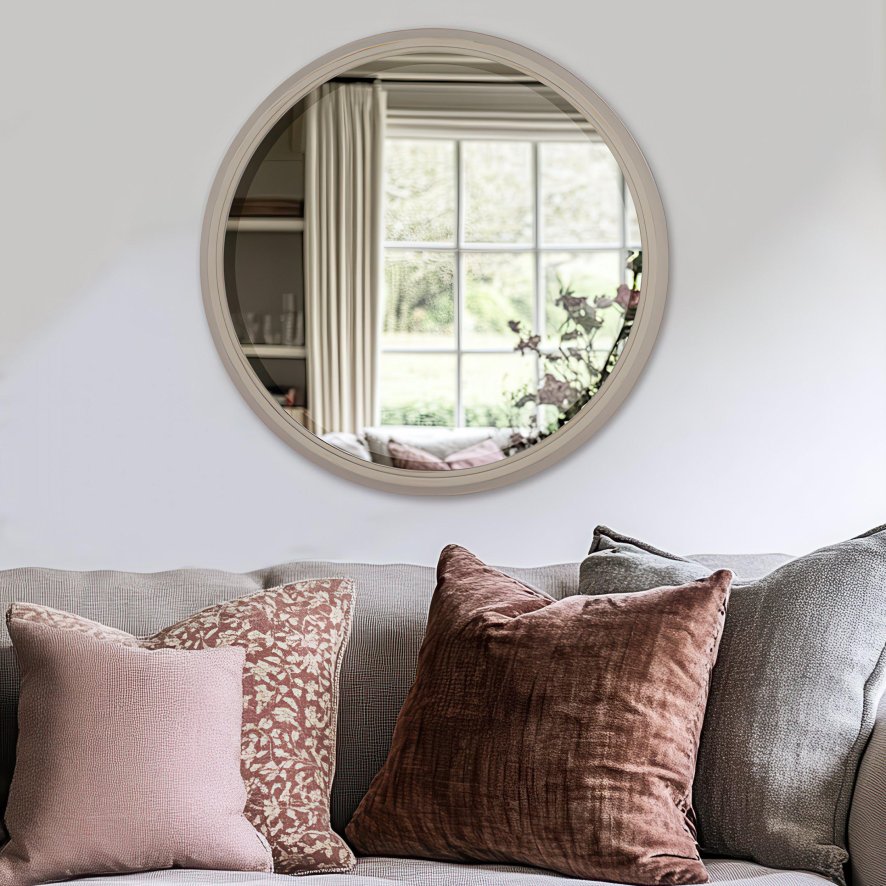 Gallery Direct Cotswold - Mirror Wet Plaster