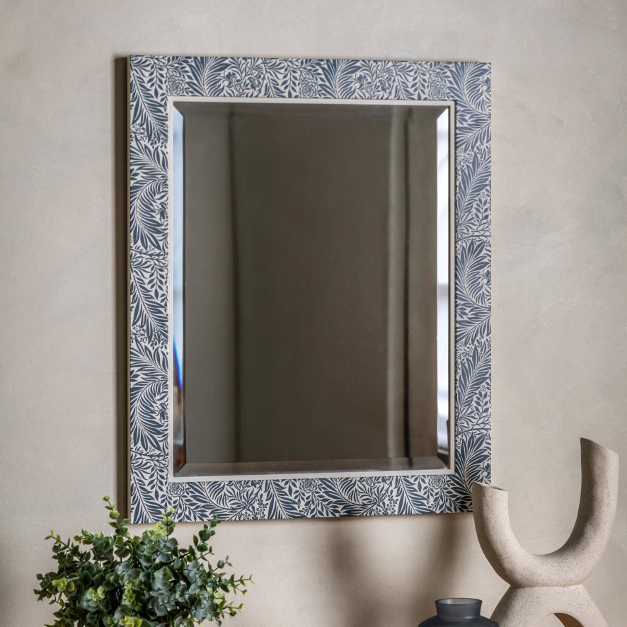 Gallery Direct Cotswold - Rectangle Mirror Navy