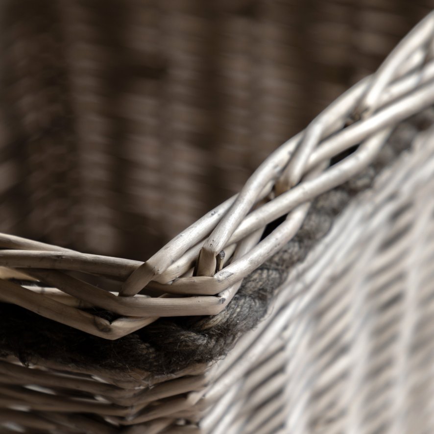 Gallery Direct Accessories - Aspen Woven Log Basket Natural (Set of 3)