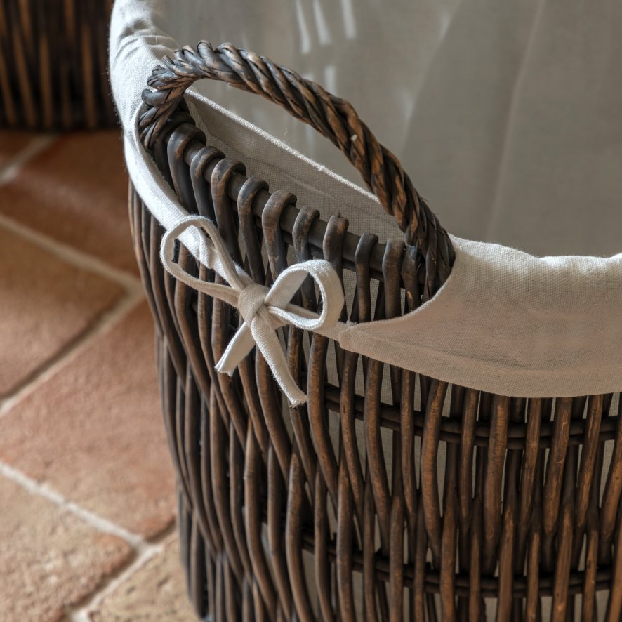 Gallery Direct Accessories - Linen Basket Nest with Liner (Set of 2)