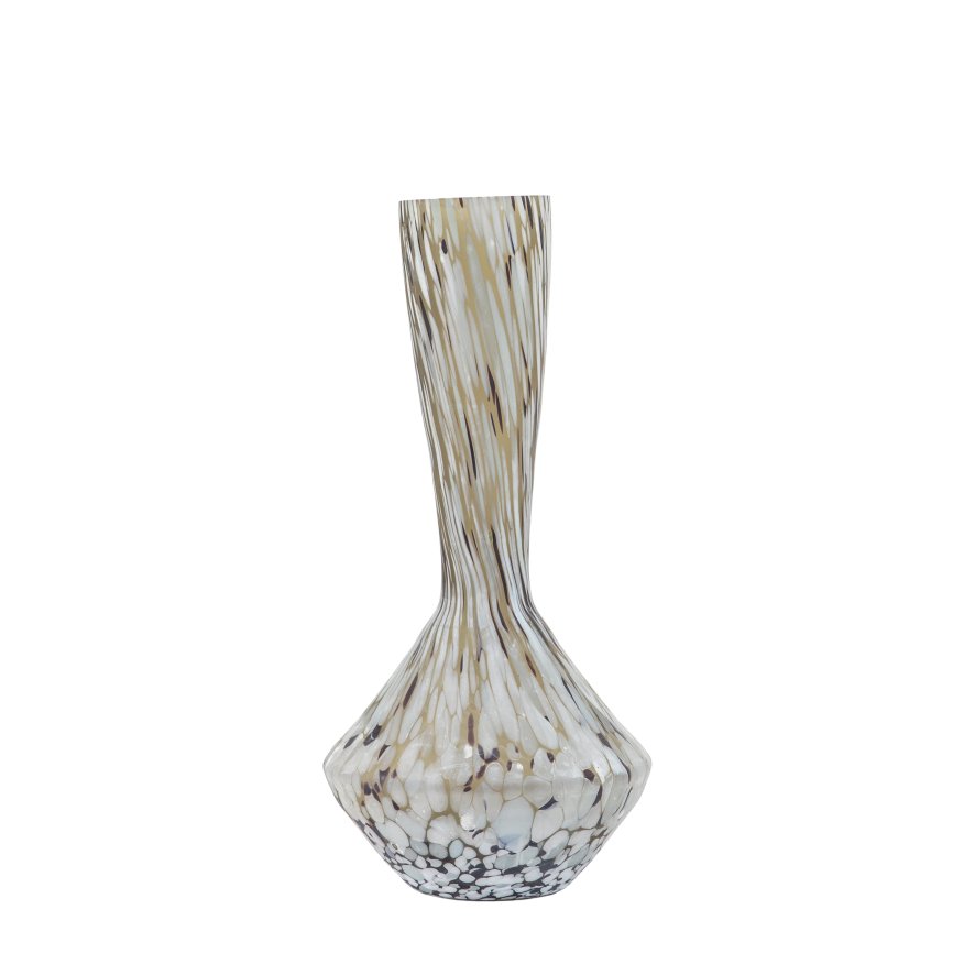 Gallery Direct Accessories - Aditya Vase Mottled Brown (Slim)