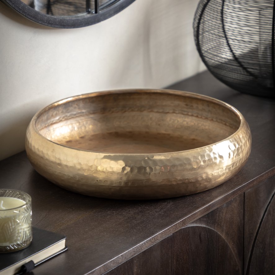 Gallery Direct Accessories - Giza Metal Bowl (Large)