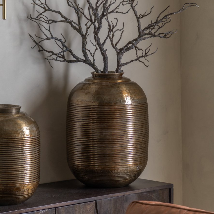 Gallery Direct Accessories - Kasai Metal Vase Large