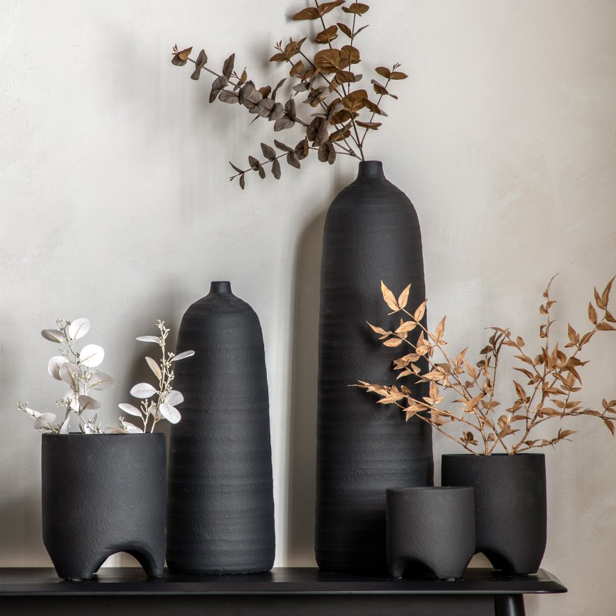 Gallery Direct Accessories - Morgan Vase Black