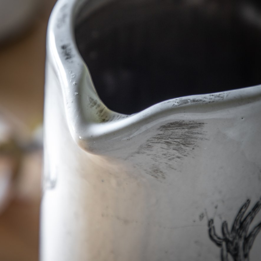 Gallery Direct Accessories - Stag Pitcher Vase Large Distressed