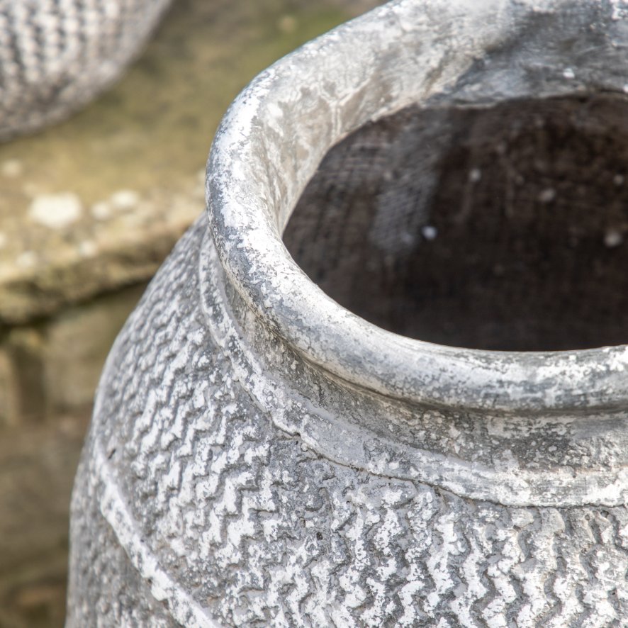 Gallery Direct Accessories - Zante Vase Large Antique Grey