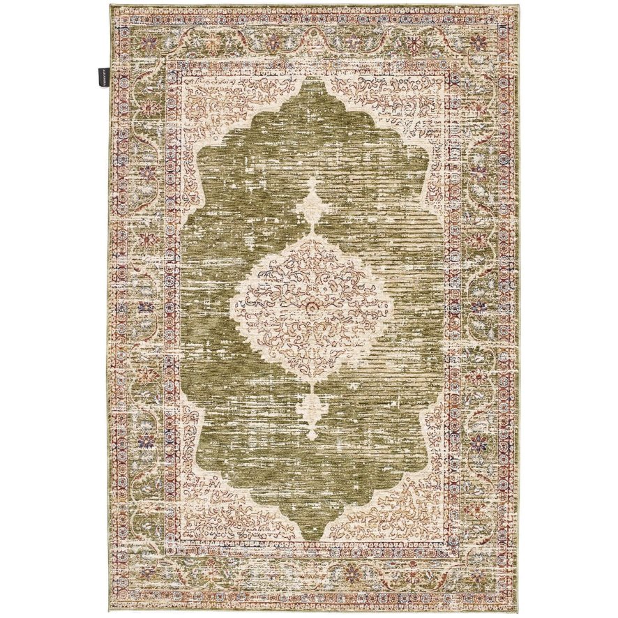 Master Craft Rugs Ltd Alhambra - Ivory/Green Rug