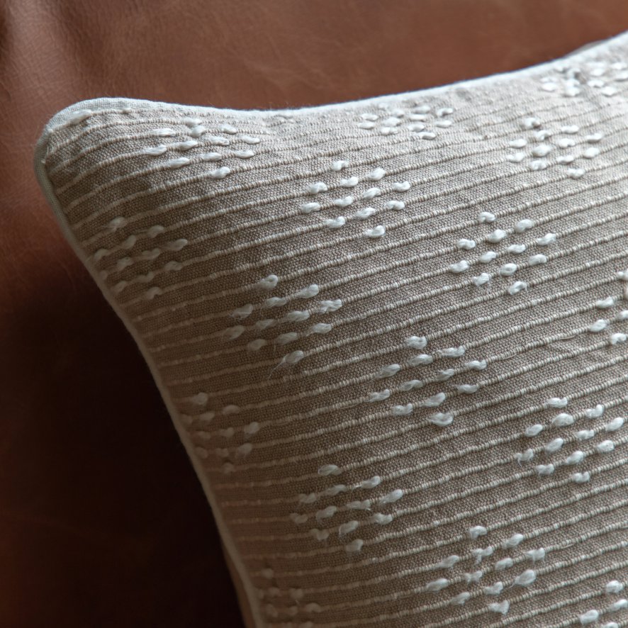 Gallery Direct Cushions - Lanzo Woven (Taupe)